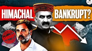 Himachal declared Bankrupt  Freebies Politics  Rahul Gandhi  Modi  Governance Failure StudyIQ [upl. by Hubert]