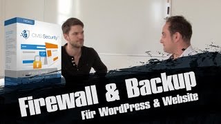 Website  WordPress Firewall amp WordPress Backup Deutsch [upl. by Kreit]