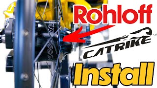 Trike Tutorial  How to Install a Rohloff Hub in ANY Catrike [upl. by Pierce83]