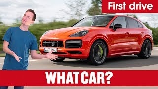 2021 Porsche Cayenne Turbo S EHybrid review – Porsches best SUV  What Car [upl. by Rye]