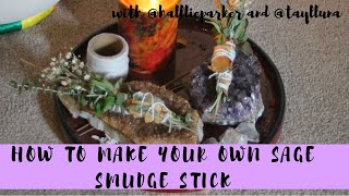 DIY How to Make your own Sage Bundles [upl. by Avad]