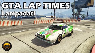 Fastest Lampadati Cars 2021  GTA 5 Best Fully Upgraded Cars Lap Time Countdown [upl. by Petua97]