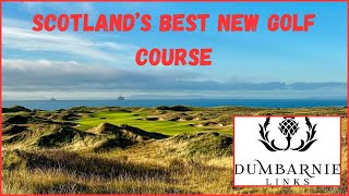 The Best New Golf Course in Scotland Dumbarnie Golf Links [upl. by Jobina]