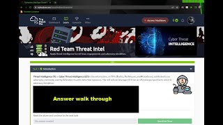 TRYHACKME Red Team Threat Intel [upl. by Gower]