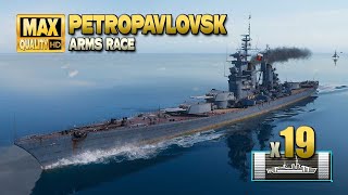 Cruiser Petropavlovsk The queen of Citadelles  World of Warships [upl. by Elianore]