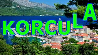 Korcula Croatia  Wyspa Korcula Chorwacja 4K [upl. by Namqul]