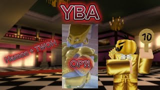 Trying out TWOH hamon in 1v1s YBA [upl. by Oira]