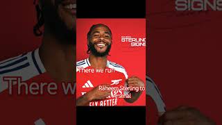 Raheem Sterling to the Gooners football arsenal raheemsterling tranfers [upl. by Gilchrist]