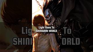 Death NoTe Alternate Ending😨 anime manga deathnote lightyagami kira lawliet animeshorts BwH [upl. by Crim]