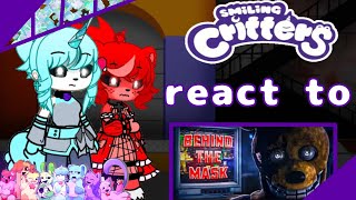 Smiling Critters react to fnaf song behind the mask Dawko enjoy the video [upl. by Erapsag]