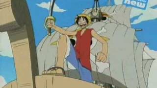 One Piece  4kids Pirate Rap English Opening [upl. by Aienahs]