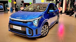 2024 New Kia Picanto GT Line Best Hatchback  walkaround and Detail [upl. by Ainwat]