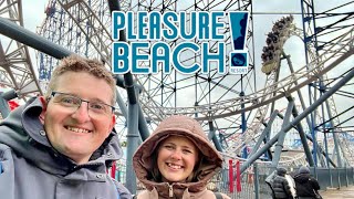 Blackpool Pleasure Beach Vlog March 2024 [upl. by Laeynad]