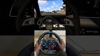 CAR DRIVING  2022 Audi Q5 30  Euro Truck Simulator 2  G29 Setup [upl. by Tolliver]