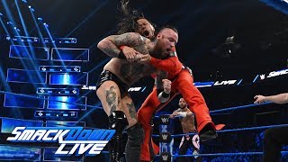 Aleister Black amp Ricochet vs Shinsuke Nakamura amp Rusev SmackDown LIVE Feb 26 2019 [upl. by Perkoff]