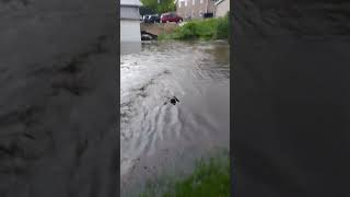 flash flood algona Iowa June 24 [upl. by Ferdy759]