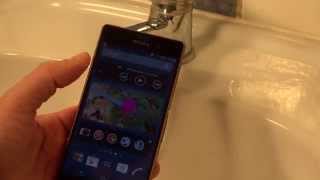 Sony Xperia Z3 pod kranem [upl. by Ajit]