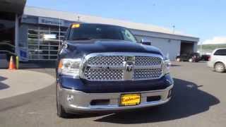 2014 Dodge Ram 1500 Laramie Crew Cab  True Blue  ES316248  Mt Vernon  Skagit [upl. by Vitek931]