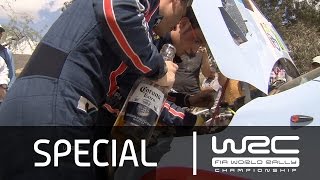 Rally Guanajuato México 2014 Neuville using Corona beer as cooling liquid [upl. by On298]