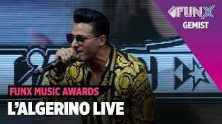 LALGERINO  VA BENE LIVE  FUNX MUSIC AWARDS 2018 [upl. by Eusadnilem]