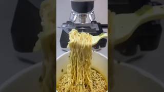 Microscope scanning Noodle 🍜🤭😱 virus or Proteinreelsshortsdmltbmltfoodviralmicroscopevirus [upl. by Forcier679]