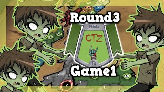 Round 3  Game 1 of the Coddle the Zombies Tournament [upl. by Richia111]