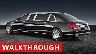 2018 Mercedes Maybach S 600 Pullman EXTERIOR amp INTERIOR  Luxury Limousine [upl. by Nohtanoj]