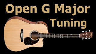 Open G Guitar Tuning [upl. by Carrillo]