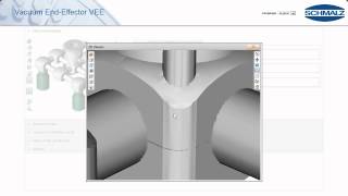 Vacuum End Effector VEE  Configurator for Easy Design of a Vacuum End Effector VEE  Schmalz [upl. by Docila31]