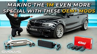 OEM Upgrades for your 1M  Evolve ECU Tune  Akrapovic  CSF  Eibach [upl. by Ahsyak194]