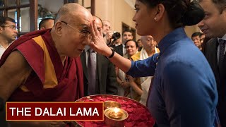 His Holiness the Dalai Lama Arrives in Kolkata [upl. by Schlicher]