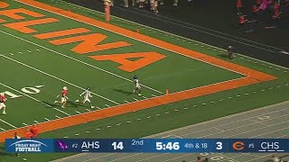 Anna scores a touchdown off a blocked field goal attempt by Celina [upl. by Pachston]