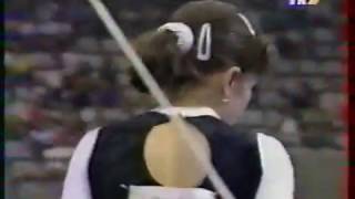 Oksana CHUSOVITINA CIS UB  1992 Olympics Barcelona Team Optionals [upl. by Terza]