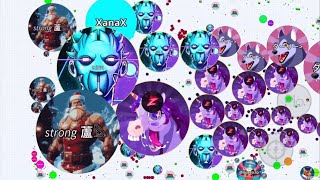 INSANE LOBBY 👽 AGARIO MOBILE [upl. by Tedmann]