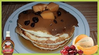 Pancake soffici allo sciroppo dacero  Le Ricette di Zio Roberto [upl. by Mokas]