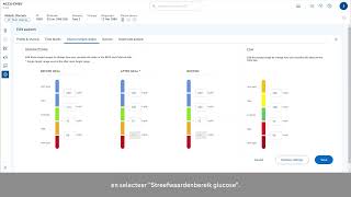 AccuChek Care grafieken amp rapporten bloedglucosemonitoring BGM [upl. by Sedgewake]