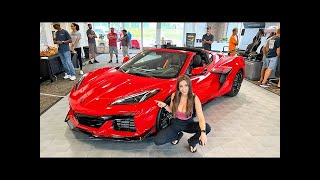 Pictures of my C8 corvette z06 at Cars amp Coffee carshow Subscribe for much more C8 Z06 content [upl. by Anhcar87]