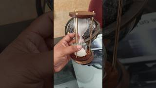 Sand timer⏳ shorts youtubeshorts viralshort shortsfeed youtube homedecor nauticaldecor [upl. by Kaehpos264]