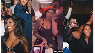 Scenes from Tiwa Savage 44th birthday party [upl. by Annawad928]