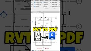 ✅Revit To Pdf Export revit revitbim ytshorts viralshort DeepakVermadp [upl. by Noirb]