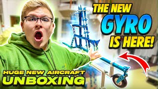 UNBOXING OUR NEW GYROCOPTER HUGE UNBOXING [upl. by Eckmann]