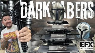 All 3 Darksaber Prop Replicas by EFX Collectibles [upl. by Reppep315]