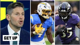 GET UP  Dan Orlovsky reveals Ravens formula winning to beat Chargers in Harbaugh brother clash [upl. by Taran]