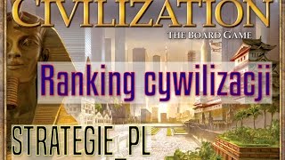 Sid Meiers Civilization  dodatki  Ranking Cywilizacji  Najlepsza civ  Siła 10 [upl. by Maltzman536]