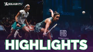 LONGEST WOMENS MATCH EVER  El Hammamy v Gohar  CIB World Tour Finals 20222023  FINAL HIGHLIGHTS [upl. by Maureene]