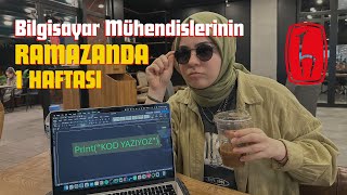 Hacettepe Bilgisayar Mühendisliği Öğrencilerinin Ramazanda 1 Haftası  VLOG [upl. by Scever346]