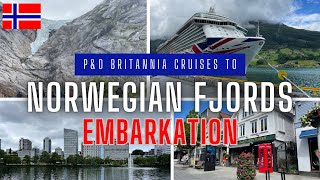 PampO Britannia Cruises to Norwegian Fjords [upl. by Imak]