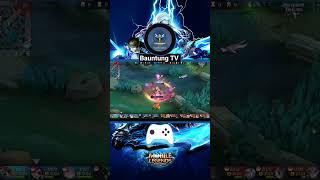 It will be hard to move if you get hit by Akais spin 🔥 mobilelegends mlbb akai moba [upl. by Granoff]