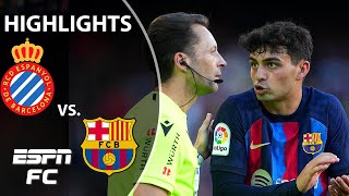 Barcelona vs Espanyol  LaLiga Highlights  ESPN FC [upl. by Graner]