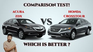 2013 Acura ZDX vs 2013 Honda Crosstour  Specifications and price [upl. by Lach]